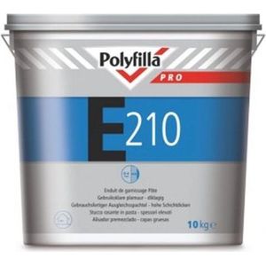 Polyfilla Pro E210 - Gebruiksklare plamuur, diklagig - 10KG