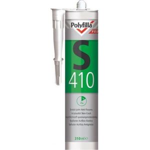 Polyfilla Pro S410 - Acrylaatkit non-crack - 310ML