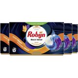 Robijn - Wasmiddel Capsules - Black Velvet - 4 Dozen - 60 Wasbeurten