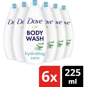 Dove Hydrating Care Nourishing Douchecrème - 6 x 225 ml - Voordeelverpakking