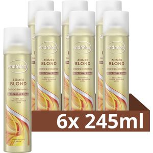 Andrélon Zomer Blond droogshampoo - 6 x 245 ml