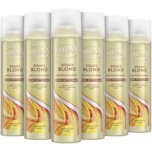 Andrélon Zomer Blond droogshampoo - 6 x 245 ml