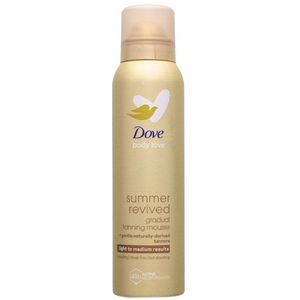 Dove Body Love Zelfbruinende Bodymousse - Summer Revived Light-Medium - mousse voor een streeploos resultaat - 150 ml