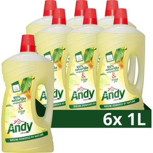 Andy Citrus Allesreiniger - 6 x 1 L - Voordeelverpakking