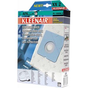 Kleenair  XX2 stofzuiger zak met High Power filtration filter - AFK PS1800  - 4 stuks stofzuigerzakken