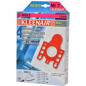 Kleenair Stofzuigerzakken - HPF MI7 Miele F/J/M/H - 4 stuks + 1 Filter