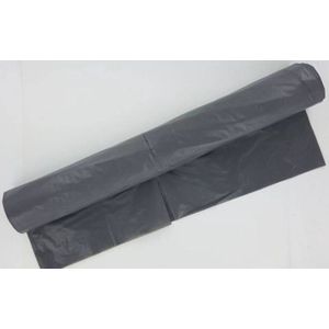 Grijze Vuilniszakken | 75 Zakken | 160 Liter | Gerecycled LDPE | T50 | 90x110 cm - Stevige Zakken Plastic, Vuilniszakken 90x110cm, LDPE Zakken