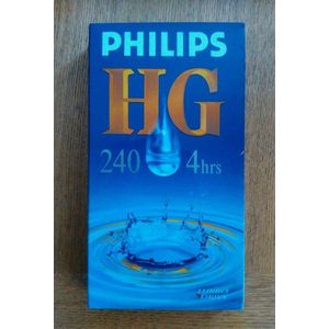 VHS Philips HG 240 min