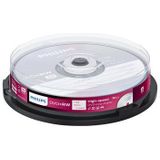 Philips DVD+RW 4,7 Gb 4X Data/120Min, 10 stuks cake