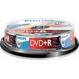 Philips DR4S6B10F - DVD+R - 4,7GB - Speed 16x - Spindle - 10 stuks