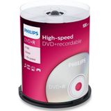 Philips DVD+R - 4,7GB - 16x - Spindle - 100 stuks