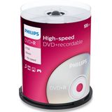 Philips DVD+R - 4,7GB - Speed 16x - Spindle - 100 stuks - DR4S6B00F