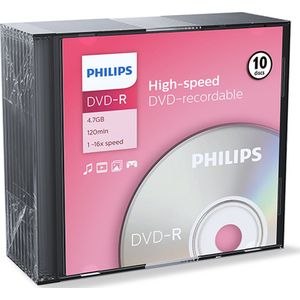 Philips DM4S6S10F/00 lege dvd 4,7 GB