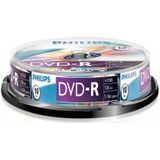 Philips DM4S6B10F - DVD-R - 4,7GB - Speed 16x - Spindle - 10 stuks