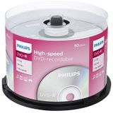 Philips DVD-R blanco (4,7 GB gegevens/120 minuten video, 16x High Speed opname, 50 spindel)