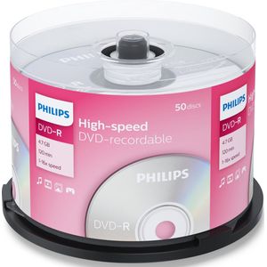 Philips DM4S6B50F/00 lege dvd 4,7 GB