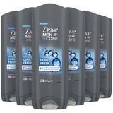 Dove Men+Care Cool Fresh 3-in-1 Douchegel - 6 x 250 ml - Voordeelverpakking