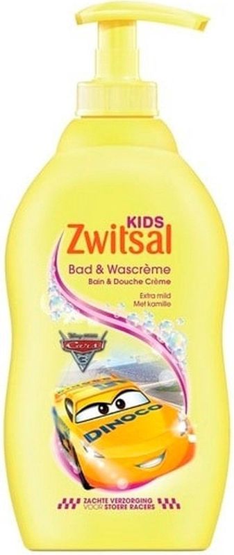 Zwitsal Cars Bad & Wascreme - 400ml