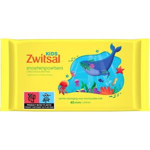 Zwitsal Kids Frozen Snoetenpoetsers - 40 monddoekjes
