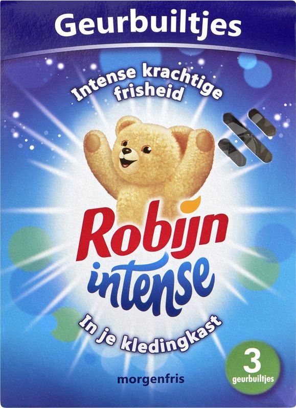 Robijn - Intense Geurbuiltjes - 3 Stuks - Voor Langdurige Frisheid