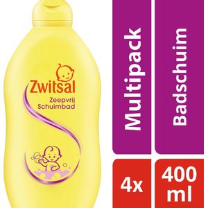 Zwitsal Schuimbad 400ML 4x