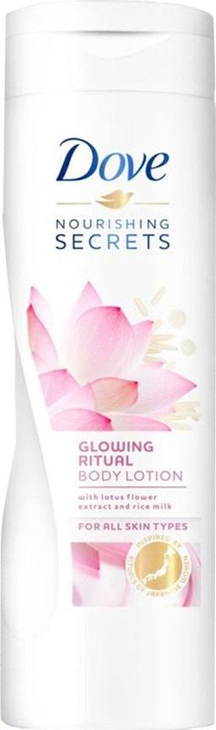 Dove - Nourishing Secrets - Bodylotion - 400ml - Rijstmelk - Lotusbloem Extract