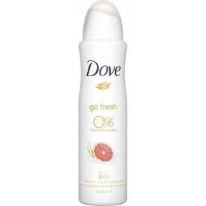 Dove Go Fresh Deodorant Spray Grapefruit & Lemongrass Scent - 6 x 150 ml