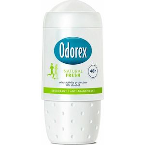 2+1 gratis: Odorex Deodorant Roller Natural Fresh 50 ml