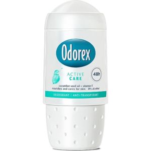 Odorex - Active Care - Deodorant Roller - 50ml - Huidverzorgend - 0% Alcohol