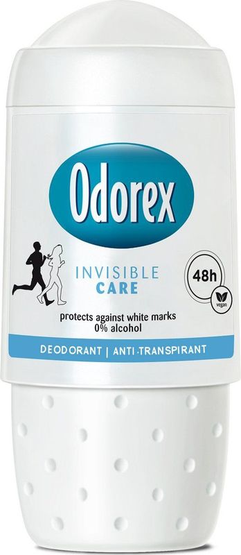 Odorex - Invisible Care - Deodorant Roller - 50ml - 0% Alcohol
