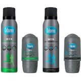 2+1 gratis: Odorex For Men Dry Protection Deodorant Roller 50 ml