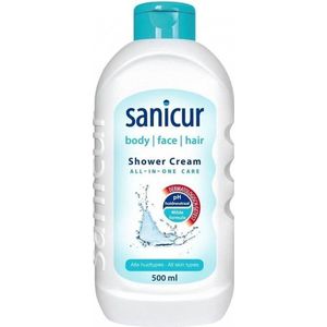 Sanicur Shower Cream All-in-one Care 500ml