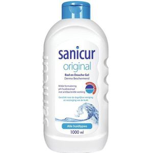 2+1 gratis: Sanicur Bad en Douchegel Original 1000 ml