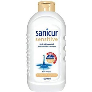Sanicur Bad en Douchegel Sensitive 1000 ml