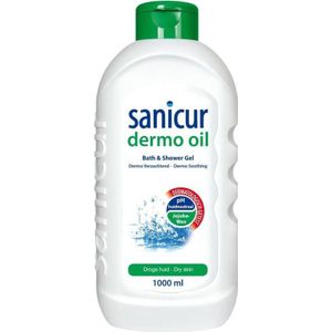 Sanicur Bad & douchegel dermo oil - 500ml