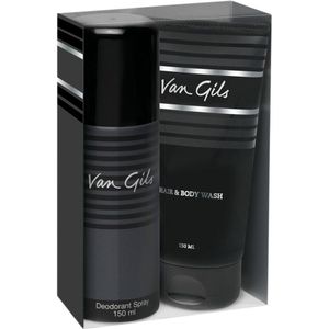 Van Gils - Strictly For Men - Showergel - 150ml - Deodorant Spray - 150ml