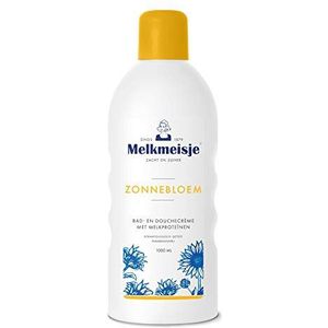 Melkmeisje Bad en Douche Creme Zonnebloem en Melk 1000 ml