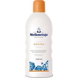 Melkmeisje - Honing - Bad- en Douchecrème - Zacht - Dermatologisch Getest