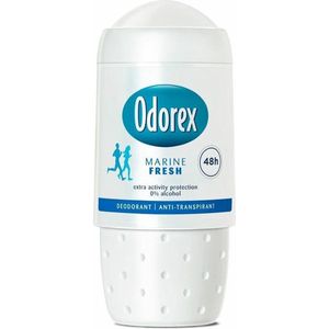 6x Odorex Deodorant Roller Marine Fresh 50 ml