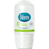 Odorex Deodorant Roller Natural Fresh - Deodorant - 6x 50 ml - Voordeelverpakking