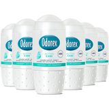 Odorex Active Care Anti-Transpirant Deodorant Roller - 6x 50ml - Voordeelverpakking