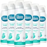 Odorex Active Care Anti-Transpirant Deodorant Spray - 6x 150ml - Voordeelverpakking