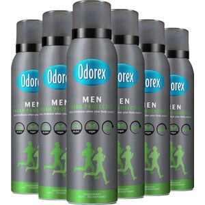Odorex For Men Fresh Protection Anti-Transpirant Deodorant Spray - 6x 150ml - Voordeelverpakking