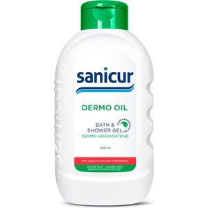 6x Sanicur Douchecrème Dermo-Oil Mini 500 ml