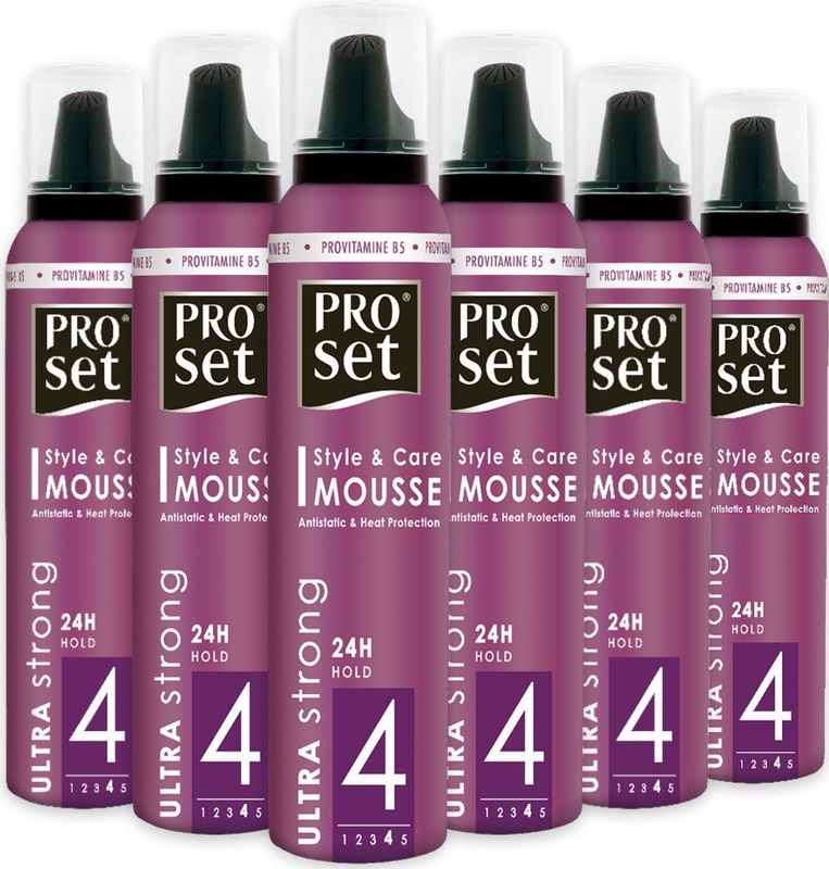 ProSet - Ultra Strong Style & Care - Styling Mousse - 250ml