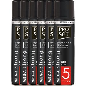 Proset Haarlak Mega Strong - 6x 300ml - Voordeelverpakking