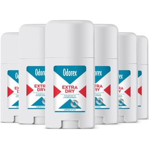 Odorex - Extra Dry - Anti-Transpirant Crème Stick - 6 x 40ml - Voordeelverpakking