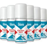 Odorex Extra Dry Anti-Transpirant Depper - 6x 50ml - Voordeelverpakking