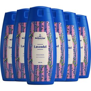 Melkmeisje - Douchegel - Lavendel - 6x 300 ml