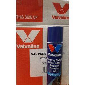 Valvoline Penetrating Oil – 300 ml – Kruipolie Spray – Roestoplosser & Smeermiddel - 12 stuks in doos